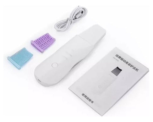 Renkai Ultrasound Facial Spatula Rechargeable Blackhead Remover 0