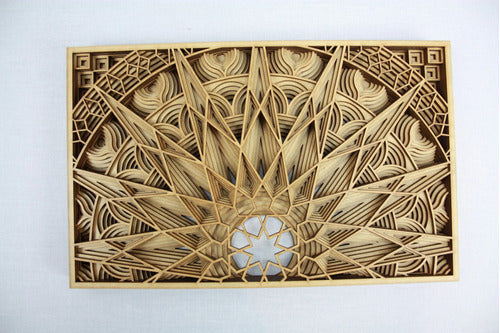 Mandala 3d  Mdf 1