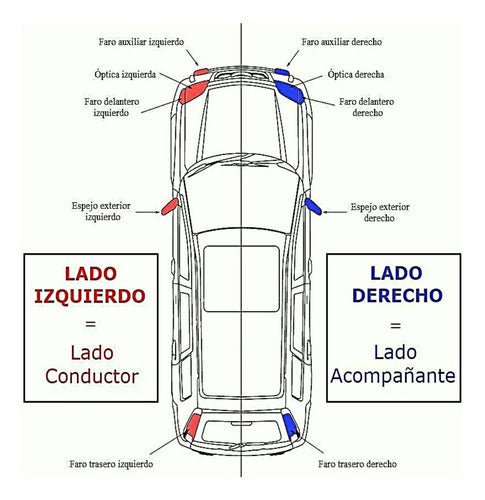 Tapa Espejo Izquierdo Honda Civic 12/15. 3