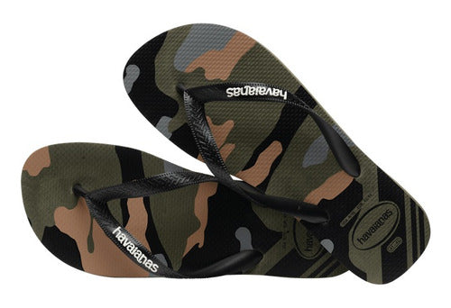 Havaianas Top Camu Men's Camouflage Printed Flip Flops 3