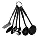 Take It Set 6 Utensils Nylon Spatula Ladle for Ceramic Teflon 0