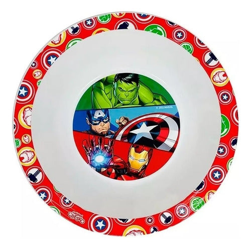 Avengers Bowl Plate 16cm Cresko SP934 0