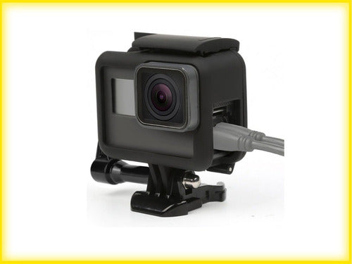 Capa Protetora Gopro 5 6 ( Frame Go Pro Câmera ) 7