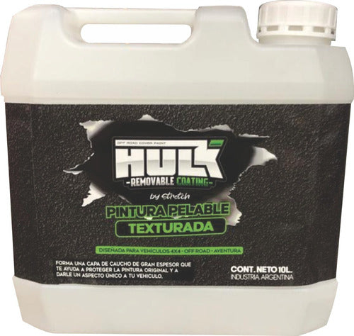 Vinilo Ploteo Texturado Para Pickup Y Suv Hulk Bidon 10lts 0