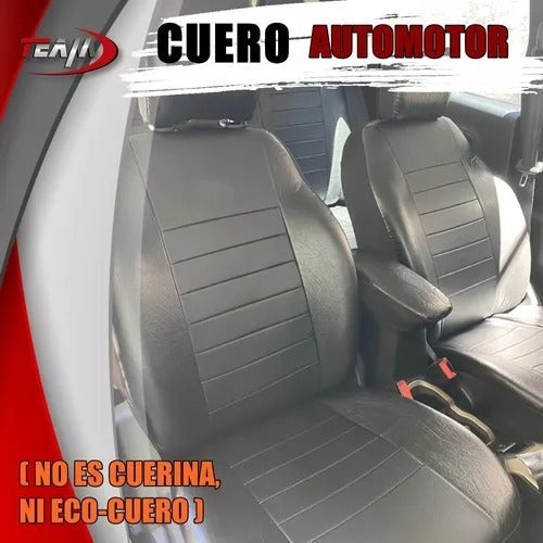 Team Funda Cubre Asiento Cuero Chevrolet Onix Joy 17/19 3