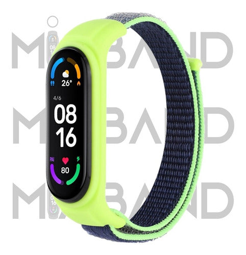 PSPBAND Nylon Bracelet for Xiaomi Mi Band 3 4 5 6 7 4