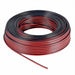 Feplast Red and Black Speaker Cable 2 x 0.50 Roll of 100 Meters 0