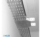 Prodem Perforated Cable Tray Straight Section 20cm x 3mts 0.7mm 3