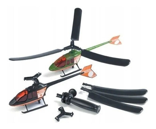 Helicopter with Pull String Launcher – Make It Fly! 1