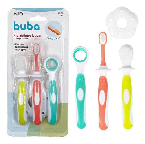 Kit Higiene Bucal Buba Com Protetor 0