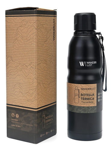 Wanderlust Thermal Bottle 750ml Stainless Steel Double Layer 6