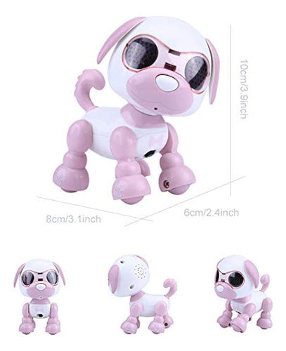 Dilwe Electronic Robot Dog Toy for Pets I 0