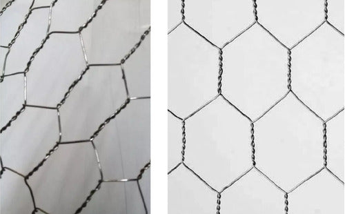 Galvanized 3/4'' Hexagonal Mesh Chicken Wire 0.8m 20m 1