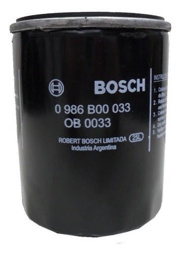 Filtro Aceite Bosch Ford Fiesta Escort 1.8 Diesel 0986b00033 0