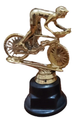 Trofeo Ciclismo / Oro / 16cm / Precio Directo De Fabrica 0