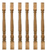 Industria Argentinas Long Pine Wood Baluster 89 Cm Black 0