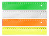 One Express 50 Plastic Rulers Color 20 X 3.8 Cm Without Print 0