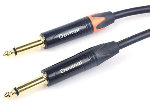 Cable Divisor Devinal De 3,5 Mm A Doble 1/4 Y, Adaptador Mac 2