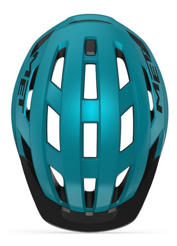 MET Allroad Helmet with Visor and Rear Light - MTB Road Cycling 15