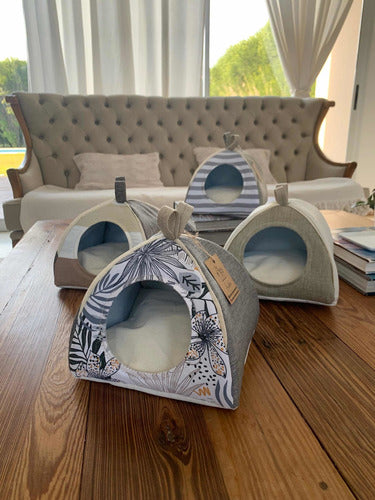 Anikkatiendademascotas Mini Pet Igloo Bed for Hedgehogs 0