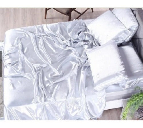 Casa Mi Satin Sheet Set 4 Pieces Various Colors 3