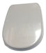 Derpla Adriática Gray MDF Toilet Seat with Chrome Hinges 0