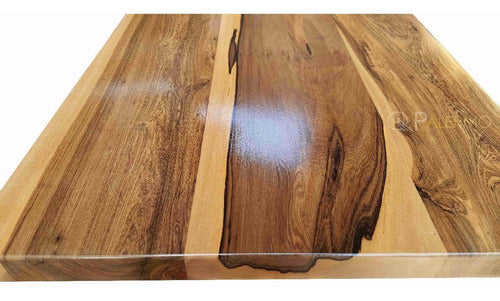 Solid Guayubira Wooden Breakfast Bar and Table Top 4cm Thick 0