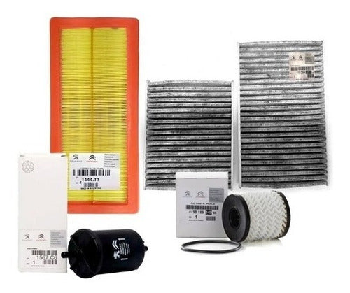 Peugeot Kit 4 Complete Filters 2008 - 1.6 Original 0