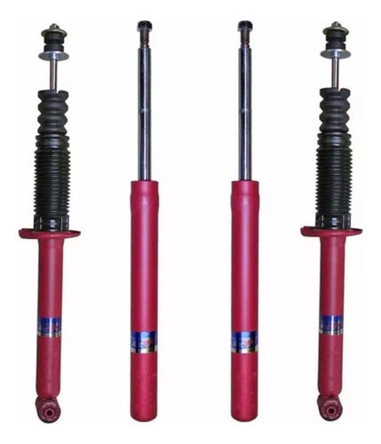 Combo of 4 Shock Absorbers for Volkswagen Gol 1.8 91/95 0