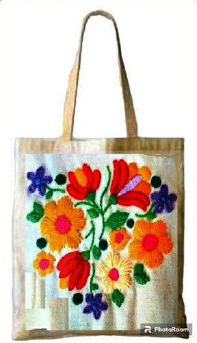 Complete Embroidery Tote Bag Kit - Needlepoint Handbag Wallet 0