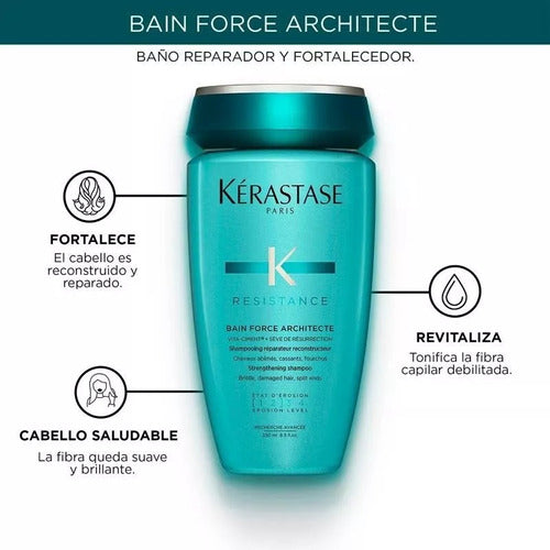 Kérastase Bain De Force & Architecte Masque Pack 1