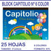 Capitolio Pack 5 Block Tipo El Nene Blanco Nº5 Dibujo Tempera Acuarela 4