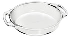 Round Glass Baking Dish with Handles Marinex Seletta 2.4L 26cm 0
