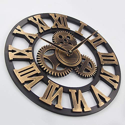 Timelike Retro 3D Large Wall Clock 1