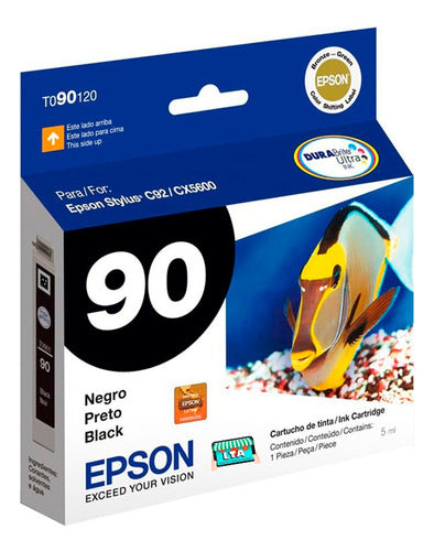 Cartucho Tinta Negra Original Para Impresora Epson Cx5600 0