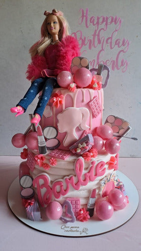 Que Pena Cortarla Tortas Decoradas Barbie 5