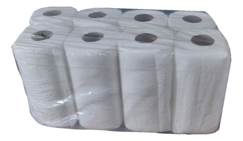 New Pel 8-Pack Double Layer Toilet Paper + Kitchen Roll 2