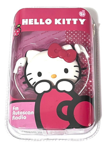 Hello Kitty Autoscan Radio Fm Original Intek 1