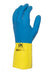 Latex/Neoprene Glove Yellow/Blue 2747 Bil-vex 0