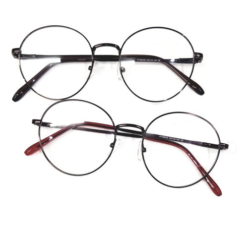 Optic100 Medium Metal Eyeglass Frame with Flex Temples 0