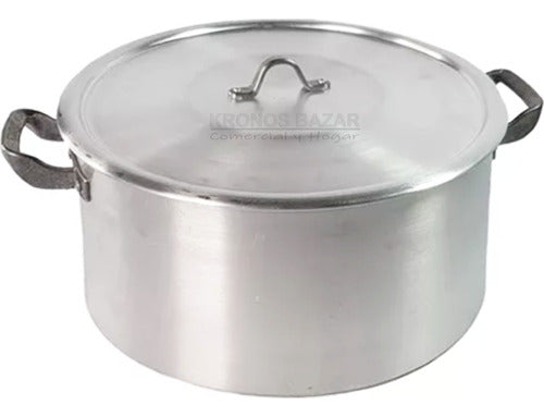 El Siglo Gastronomic Aluminum Casserole 15L Olla Num 34 0