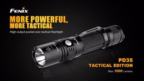 Fenix PD35 Tactical LED Flashlight 1000 Lumens 6 Modes 1