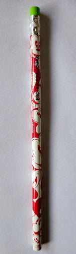 Disney Parks Original Black Pencil with Fluorescent Eraser and Map 2