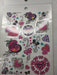 Temporary Self-Adhesive Tattoos Variety Pack 6 Sheets 83