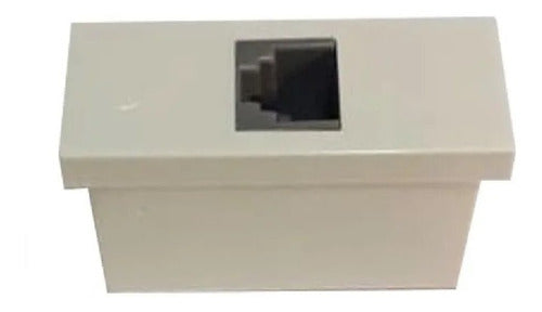 Cambre White Telephone Socket 6932 0