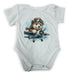 Baby Bodysuit Piloting Bear Airplane Design M1 0