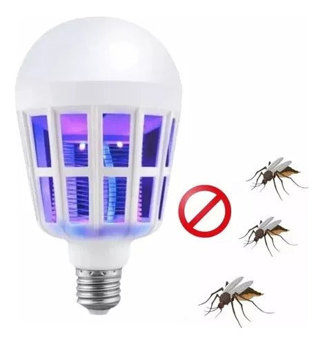 Generic LED Light Bulb Mosquito Killer 220V 2 in 1 E27 3