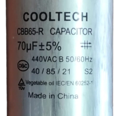 Capacitor 70 Mf Cooltech 3