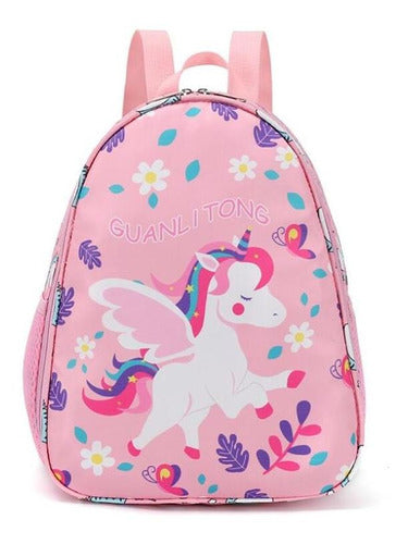 Mchl Mochila Infantil Escolar Lona Personaje Pony Unicornio 0