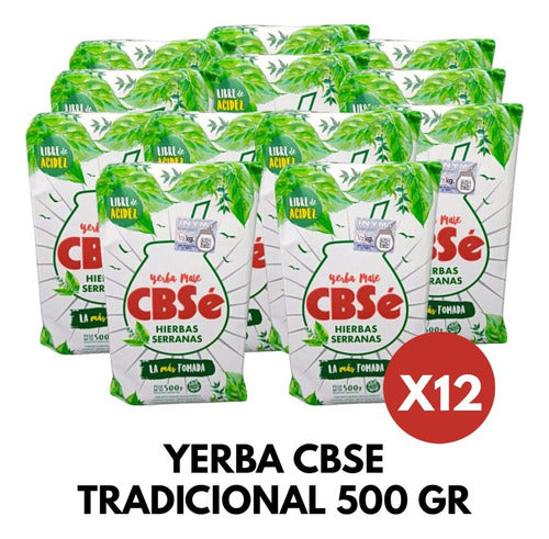 Cbse Pack X12 500 Gr Yerba Hierbas Serranas 1